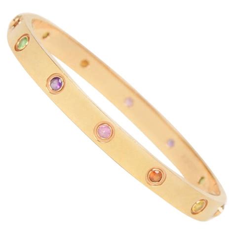 cartier rainbow love bracelet|cartier love bracelet price.